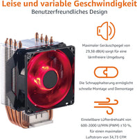 Computerlüfter mit Cooler Master-Technologie, CPU-Luftkühler