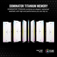 CORSAIR DOMINATOR Titanium RGB DDR5 RAM 96GB (2x48GB) DDR5 6600MHz CL32